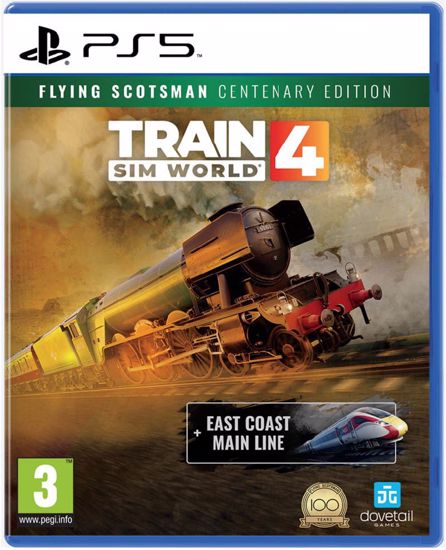 Fotografija izdelka Train Sim World 4 Centenary Edition (includes Flying Scotsman) (Playstation 5)