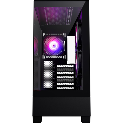 Fotografija izdelka PHANTEKS XT View TEMPERED GLASS D-RGB E-ATX črno ohišje