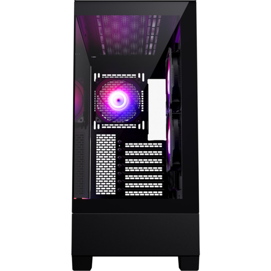 Fotografija izdelka PHANTEKS XT View TEMPERED GLASS D-RGB E-ATX črno ohišje