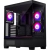 Fotografija izdelka PHANTEKS XT View TEMPERED GLASS D-RGB E-ATX črno ohišje