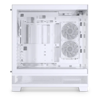 Fotografija izdelka PHANTEKS XT View TEMPERED GLASS D-RGB E-ATX belo ohišje