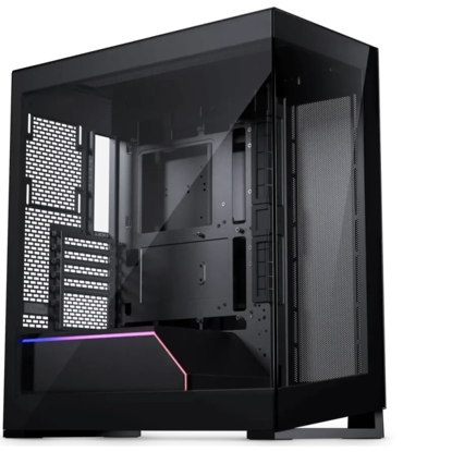 Fotografija izdelka PHANTEKS NV5 MKII TEMPERED GLASS D-RGB E-ATX črno ohišje