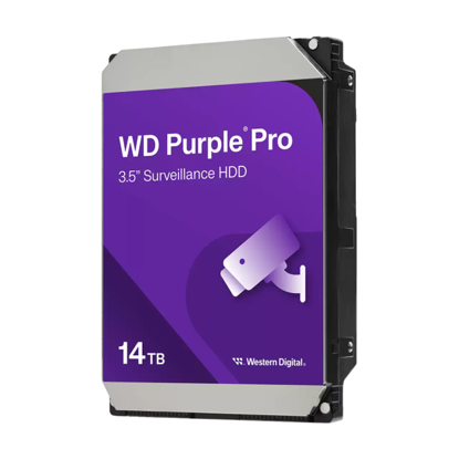 Fotografija izdelka WD 14TB Purple 3,5" SATA 6Gb/s 7200rpm 512MB HDD disk