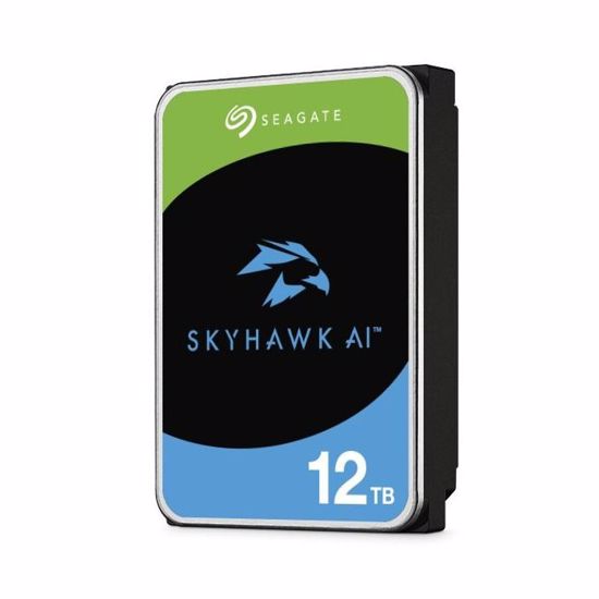 Fotografija izdelka Seagate 12TB SkyHawk AI 3,5" SATA 6Gb/s 7200rpm 512MB HDD disk