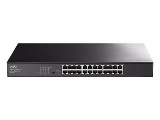 Fotografija izdelka Switch CUDY GS1024E, Easy Smart, 24-Port, Gigabit, Rackmount, Light Managed