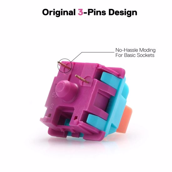 Fotografija izdelka REDRAGON BULLET-R A-113 STIKALO TIPKOVNICE 24 kos