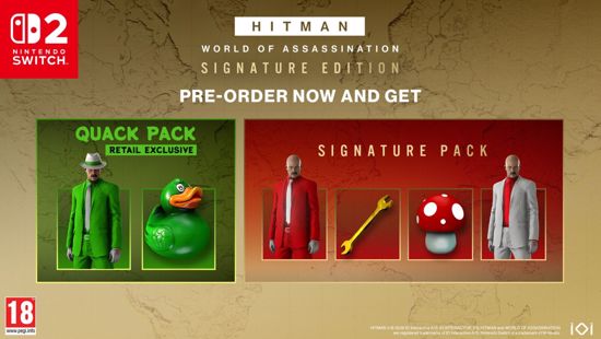 Fotografija izdelka HITMAN WORLD OF ASSASSINATION - SIGNATURE EDITION (Nintendo Switch 2)