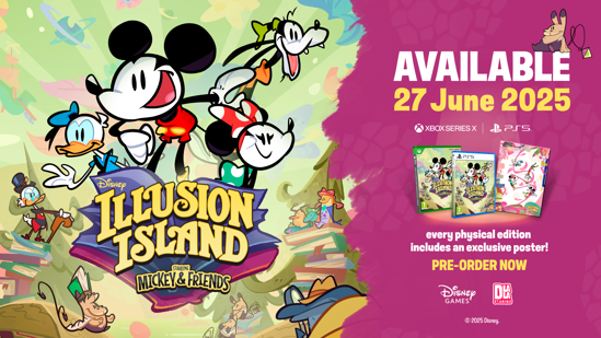 Fotografija izdelka Disney Illusion Island Starring Mickey & Friends (PS5)