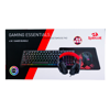 Fotografija izdelka REDRAGON COMBO S149-BA SET (4in1) TIPKOVNICA S ŠUMNIKI, MIŠKA, SLUŠALKE IN PODLOGA