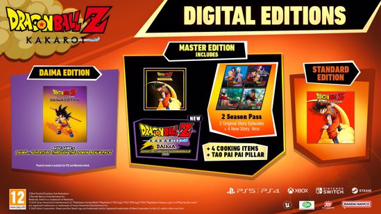Fotografija izdelka Dragon Ball Z: Kakarot Master Edition (Playstation 5)