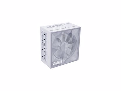 Fotografija izdelka Napajalnik ATX Lian Li SX 1000W, 80PLUS Platinum, PCIe 5.1, ATX 3.1, Modularni, bel, SX1000P