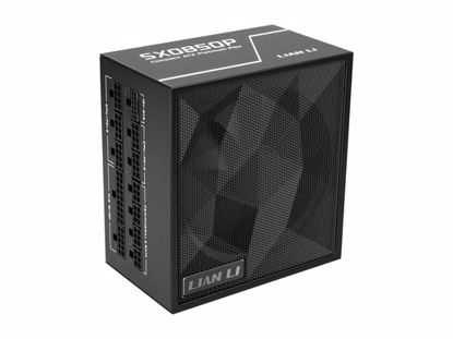 Fotografija izdelka Napajalnik ATX Lian Li SX 850W, 80 PLUS Platinum, PCIe 5.1, ATX 3.1, Modularen, črn, SX0850P