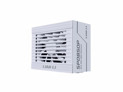Fotografija izdelka Napajalnik SFX Lian Li SP Platinum 850W, 80 PLUS Platinum, Modular, bel, SP0850P