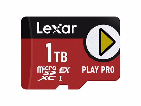 Fotografija izdelka Spominska kartica Lexar PLAY PRO, Micro SDXC Express 7.1, 1TB, 900MB/s, V30