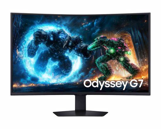 Fotografija izdelka Monitor Samsung 37 G75F Odyssey G7 ukrivljen, VA, 3840x2160, 2x HDMI, DP, 165Hz