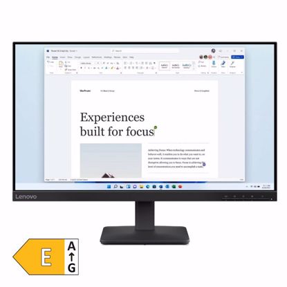 Fotografija izdelka LENOVO L24-4e 60,45cm (23,8") FHD IPS 100Hz HDMI/VGA monitor