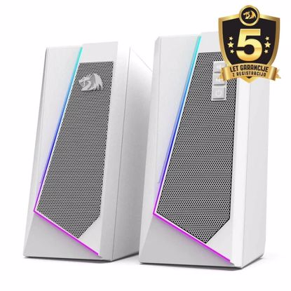 Fotografija izdelka REDRAGON ANVIL GS520 RGB ZVOČNIK BELE BARVE