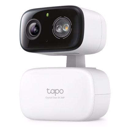 Fotografija izdelka TP-LINK Tapo C216 dnevna/nočna Pan/Tilt 2K 3MP Wi-Fi bela nadzorna kamera