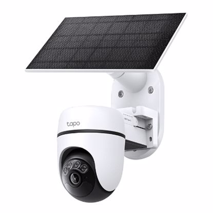 Fotografija izdelka TP-LINK Tapo C630 KIT WiFi 3K 5MP zunanja brezžična baterijska solarni panel bela nadzorna kamera