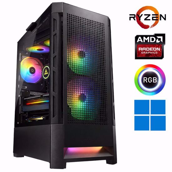 Fotografija izdelka @Gamer Ryzen7 5800X / 32GB DDR4 / SSD 2TB  NVMe / AMD RX9060 XT-8GB / Windows 11 / Gaming namizni