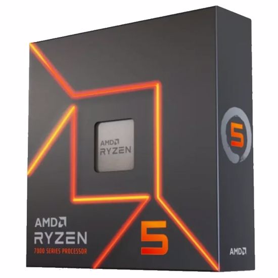 Fotografija izdelka AMD Ryzen 5 7500X3D 4/4,5GHz 6c 96MB 65W AM5 brez hladilnika BOX procesor