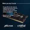 Fotografija izdelka Crucial 8GB DDR5-4800 SODIMM PC5-38400 CL40, 1.1V
