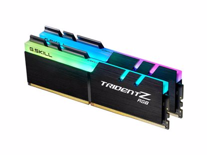 Fotografija izdelka RAM DDR4 16GB Kit (2x8) PC4-25600 3200MHz CL16 1.35V, G.SKILL Trident Z RGB AMD