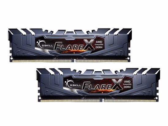 Fotografija izdelka RAM DDR4 32GB Kit (2x 16) PC4-25600 3200MT/s CL16 1.35V, G.SKILL Flare X AMD