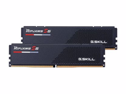 Fotografija izdelka RAM DDR5 32GB Kit (2x 16GB) PC5-48000 6000MT/s CL32 1.35V, G.SKILL Ripjaws S5, Intel XMP