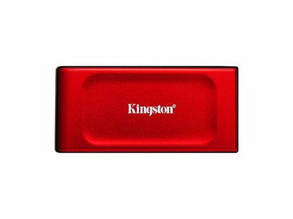 Fotografija izdelka Zunanji SSD 2TB Type-C USB 3.2 Gen2 NVMe, Kingston SXS1000R, rdeč (SXS1000R/2000G)