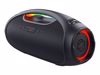 Fotografija izdelka MANTA SPK320 prenosni Boombox zvočnik, Bluetooth 5.3, 120W, TWS / Multi Link, polnilna baterija, RGB LED osvetlitev, IPX6 vodoodpornost, USB / AUX, Google Assistant / Siri, črn (Eclipse Black)