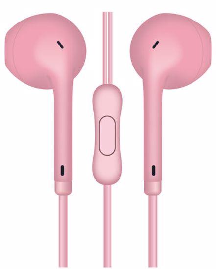 Fotografija izdelka PLATINET FH770 Macaroon žične slušalke z mikrofonom, roza