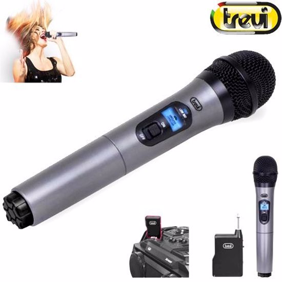 Fotografija izdelka Trevi EM 401-R brezžični ročni mikrofon, dinamični, doseg do 20m