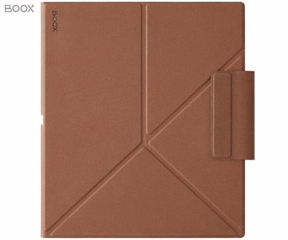 Fotografija izdelka BOOX Note Air5 C originalni ovitek / etui, za model Note Air5 C, preklopni, magnetni, funkcija stojala, 3 načini postavitve, funkcija bujenja zaslona, rjav (Walnut Brown)