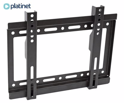 Fotografija izdelka PLATINET OMEGA OUTV200F nosilec za TV sprejemnik, 23"-42", fiksni, do 25kg, VESA standard do 200x200, jeklo, črn