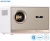 Fotografija izdelka BYINTEK PLATO T5 MAX prenosni LED projektor, GoogleTV, WIFI 6, Bluetooth, 1000 ANSI lumnov, STEREO zvočniki, samodejni fokus, deljenje zaslona, max 4K UHD, USB / HDMI / AUX / RJ-45, +daljinec, bel