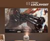 Fotografija izdelka BYINTEK UFO U90 MAX prenosni 4LED DLP projektor, Android TV, Dual WIFI, Bluetooth, polnilna baterija, 700 ANSI lumnov, samodejni fokus, STEREO zvočniki, max 4K UHD, USB / HDMI / AUX, +daljinec, bel