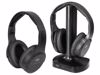 Fotografija izdelka TREVI Brezžične naglavne TV Hi-Fi slušalke FRS 1580, 2x slušalke + polnilna postaja, baterija, do 30m