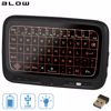 Fotografija izdelka Brezžična mini QUERTY tipkovnica/daljinec TOUCH BLOW mini KS-4, WiFi 2.4GHz, vgrajena baterija, na dotik, do 10m