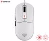 Fotografija izdelka GENESIS KRYPTON 660 žična miška, gaming / pisarniška, 12.000DPI, ultra lahka teža, 6 gumbov, RGB LED osvetlitev, spomin, programska oprema, Plug & Play, 180cm kabel, bela (Howlite White)