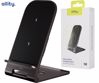 Fotografija izdelka ALLITY AWC-100-15W brezžični polnilec / stojalo, univerzalni, 15W brezžično polnjenje, Qi tehnologija, nastavljiv naklon, USB-C, priložen kabel, siv (Graphite)