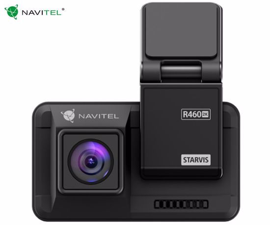 Fotografija izdelka NAVITEL R460 2K avto kamera + vzvratna kamera, 2K Super HD, SONY senzor, Night Vision, G-senzor, magnetni nosilec, aplikacija, darilni bon, črna