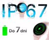 Fotografija izdelka FOREVER iGO4 JW-600 pametna ura, 1.28" AMOLED zaslon, BT 5.3, Android + iOS, baterija, aplikacija, spremljanje zdravja, analiza spanca, 100+ športnih načinov, 2 paščka, IP67, roza (Powder Pink)