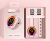 Fotografija izdelka FOREVER iGO4 JW-600 pametna ura, 1.28" AMOLED zaslon, BT 5.3, Android + iOS, baterija, aplikacija, spremljanje zdravja, analiza spanca, 100+ športnih načinov, 2 paščka, IP67, roza (Powder Pink)