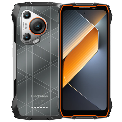 Fotografija izdelka Blackview pametni robustni telefon BL7000 8/256GB, oranžna
