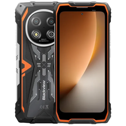 Fotografija izdelka Blackview pametni robustni telefon ROCK 2 8/256GB 5G, oranžen