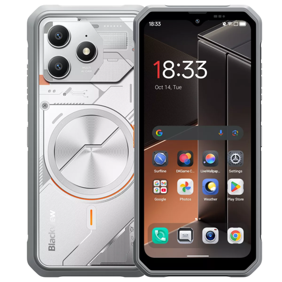 Fotografija izdelka Blackview pametni robustni telefon FORT 100 8/128GB, bel