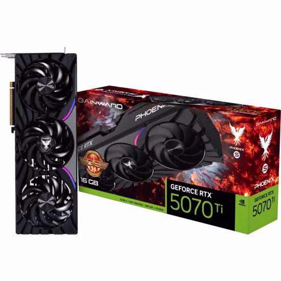 Fotografija izdelka Gainward GeForce RTX 5070 Ti Phoenix-S GS (DLSS 4, 3x DisplayPort, 1x HDMI 2.1)