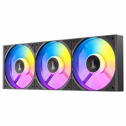 Fotografija izdelka ANTEC Connect 120 Reverse ARGB 120mm 4-pin PWM set 3x ventilator