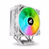 Fotografija izdelka SHARKOON CPU A40 RGB WHITE AIR COOLER 120mm PWM 220W procesorski hladilnik